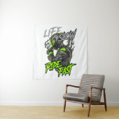 LEBENSLANGE FLÜGE SCHNELLER LEBENSFESTYP WANDTEPPICH (Beispiel)