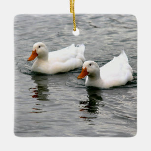 Lebenslange Freunde Keramikornament