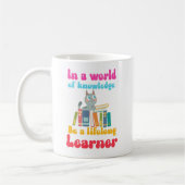 Lebenslanges Lernen Kaffeetasse (Links)
