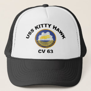 Lebenslauf 63 USS Kitty Hawk Truckerkappe