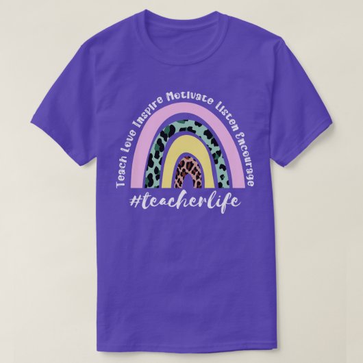 Lebenslauf des Lehrers 23 T-Shirt (Design vorne)