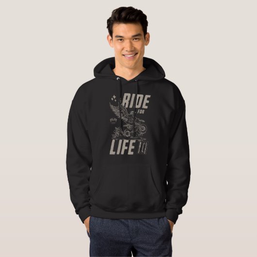 Lebenslauf Hoodie (Vorne ganz)