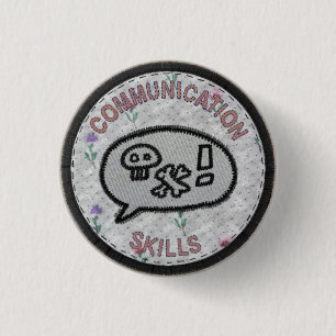 Lebenslauf Kommunikationsfähigkeiten Boy-Scout-Abz Button