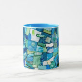 Lebenslauf-Mixed-Media-Mosaik Tasse (Zentrum)