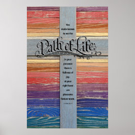 Lebenslauf-Poster/Print Poster