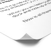 Lebensläufe im Poster-See Poster (Ecke)