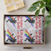 LEBENSLEBEN AUF DEM FALSCHFELD SEIDENPAPIER (Geschenk)