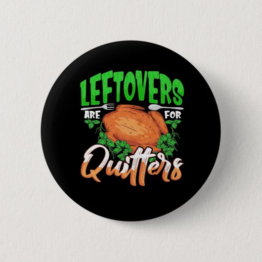 Lebensleftovers sind für Quitys - Erntedank Christ Button (Vorderseite)