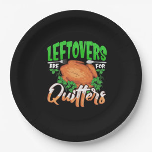 Lebensleftovers sind für Quitys - Erntedank Christ Pappteller