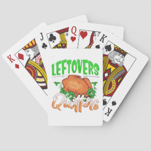 Lebensleftovers sind für Quitys - Erntedank Christ Spielkarten