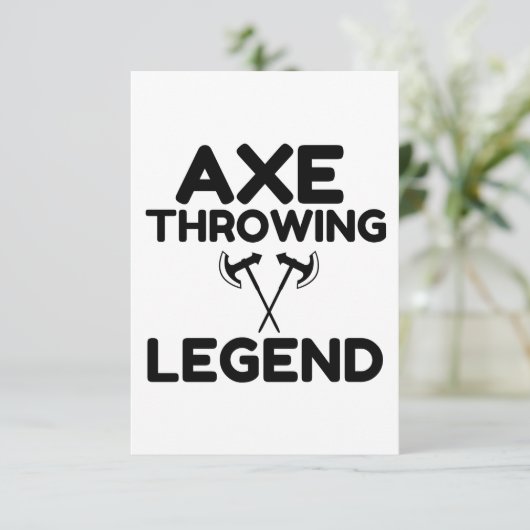 LEBENSLEGEND DANKESKARTE (Stehend Vorderseite)