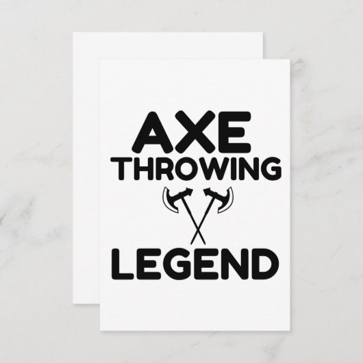 LEBENSLEGEND DANKESKARTE (Vorne/Hinten)