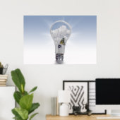 Lebenslicht Poster (Heimbüro)