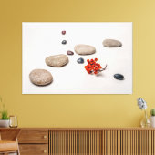 Lebenslinien und Liebe Leinwanddruck (Insitu (Wohnzimmer))