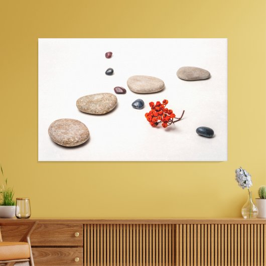 Lebenslinien und Liebe Leinwanddruck (Insitu (Wohnzimmer))