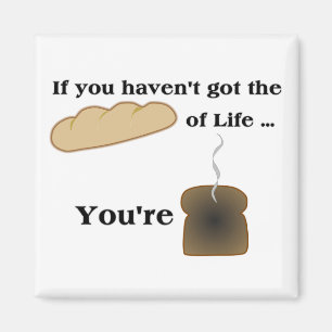 Lebensmagnet-Brot Magnet