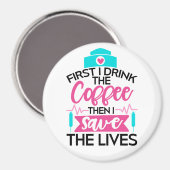 Lebensmagnet für Pflege Magnet (Vorderseite/Rückseite)