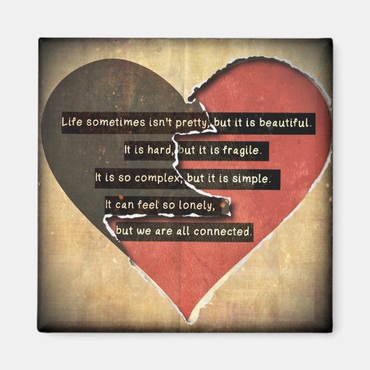 Lebensmagnet Magnet (Vorne)