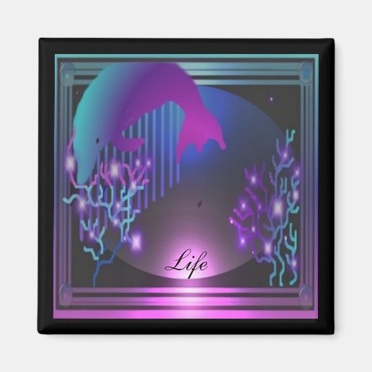 Lebensmagnet Magnet (Vorne)