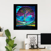 Lebensmeditation Poster (Heimbüro)