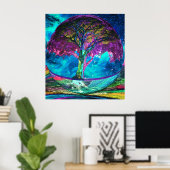 Lebensmeditation Poster (Heimbüro)