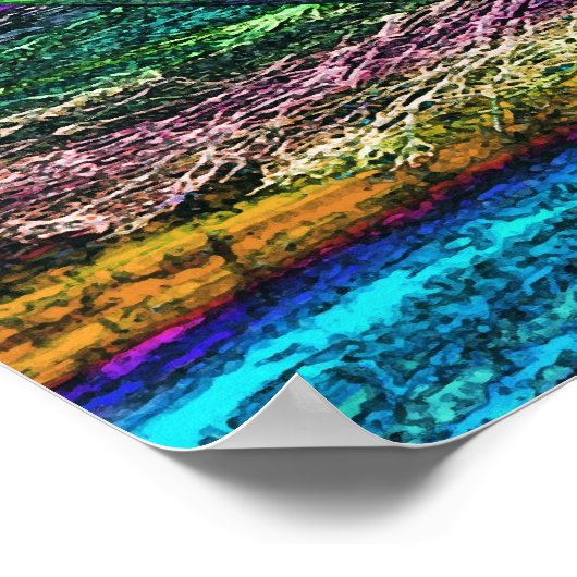 Lebensmeditation Poster (Ecke)