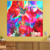 Lebensmetamorphose Leinwanddruck (Insitu (Wohnzimmer))