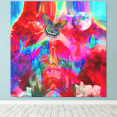 Lebensmetamorphose Leinwanddruck (Insitu (Holzboden))