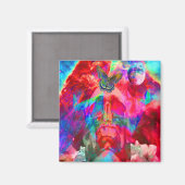 Lebensmetamorphose Magnet (Vorderseite/Rückseite)