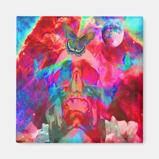 Lebensmetamorphose Magnet (Vorne)