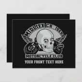 Lebensmitte-Kreuzer Lux-Gewohnheitseinladungen Einladung (Vorne/Hinten)