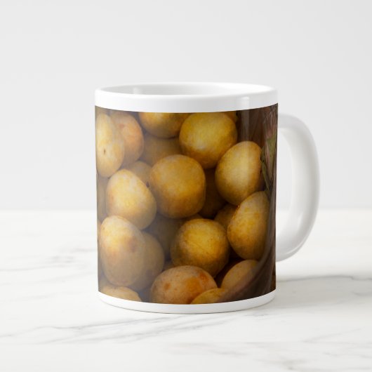 Lebensmittel - Äpfel - Goldene Äpfel Jumbo-Tasse (Vorderseite Rechts)