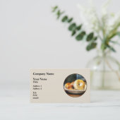 Lebensmittel - Bagels für den Verkauf Visitenkarte (Stehend Vorderseite)