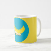 LEBENSMITTEL - BANANEN KAFFEETASSE (VorderseiteRechts)