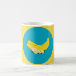 LEBENSMITTEL - BANANEN KAFFEETASSE