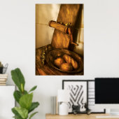 Lebensmittel - Brot Poster (Heimbüro)