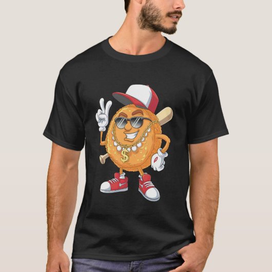 Lebensmittel Chicken Nugget T-Shirt (Vorderseite)