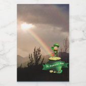 Lebensmittel-Container-Etikett 2x3 Regenbogen Lebensmitteletikett (Einzelnes Label)