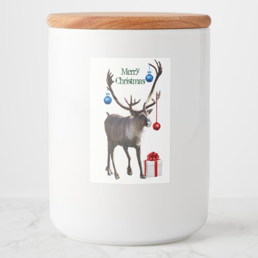 Lebensmittel-Container-Etikett 2x3 Riendee Lebensmitteletikett (Vorderseite)