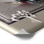 Lebensmittel der Liebe - Shakespeare-Zitat - Kunst Poster (Ecke)