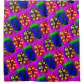 Lebensmittel Duschvorhang (Vorderseite)