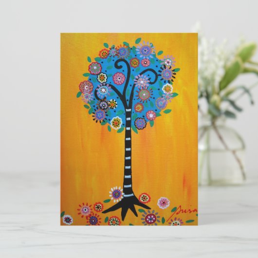 LEBENSMITTEL EINLADUNG (Stehend Vorderseite)