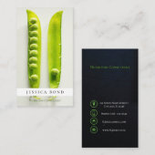 Lebensmittel Ernährung Foto Beruflich Visitenkarte (Vorne/Hinten)