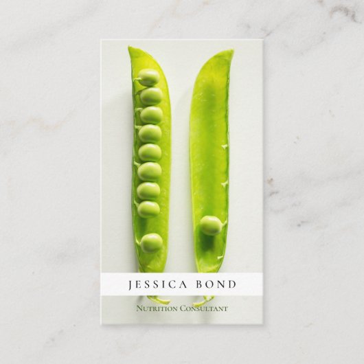 Lebensmittel Ernährung Foto Beruflich Visitenkarte (Vorderseite)
