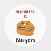 Lebensmittel Etiketten (Design 2)