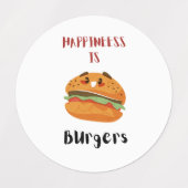 Lebensmittel Etiketten (Design 1)