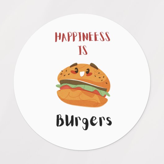 Lebensmittel Etiketten (Design 1)