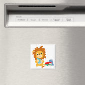 Lebensmittel für einen gedanklichen Cartoon-Magnet Magnet (In Situ (Geschirrspüler))