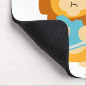 Lebensmittel für gedanklichen Cartoon T - Shirt Mousepad (Ecke)