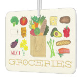 Lebensmittel für Großhandel Obst und Gemüse Autolufterfrischer (Links)